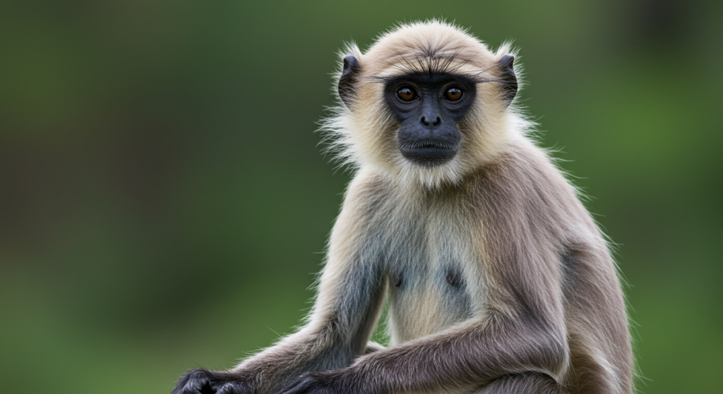 Le langur à lunettes à Khao Sam Roi Yot