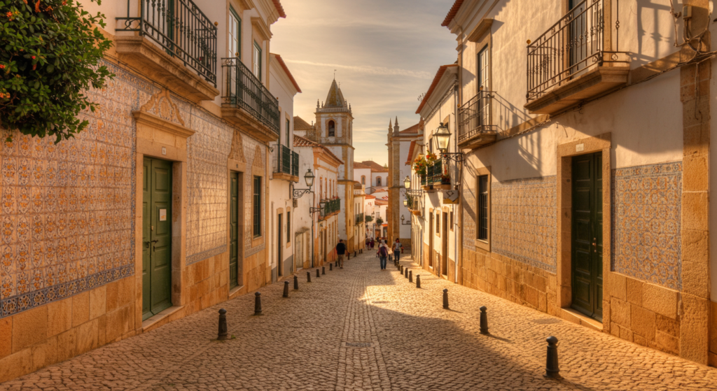 Vieille ville de Faro au Portugal