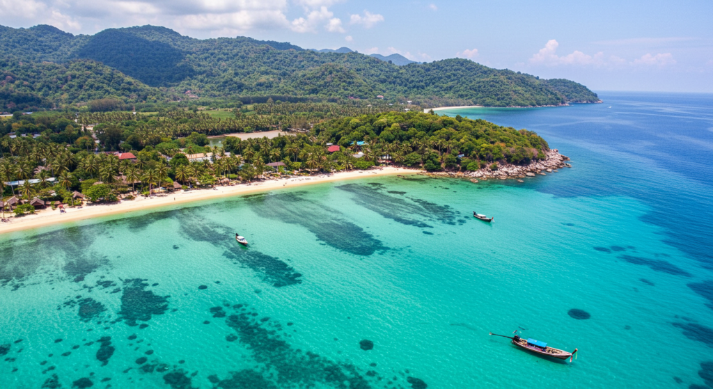 Archipel de Koh Lanta vue de haut