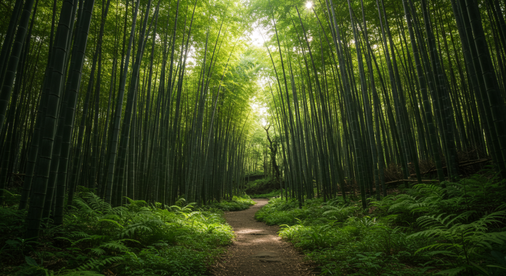 Forêt de bambous de Penglipuran à Bali